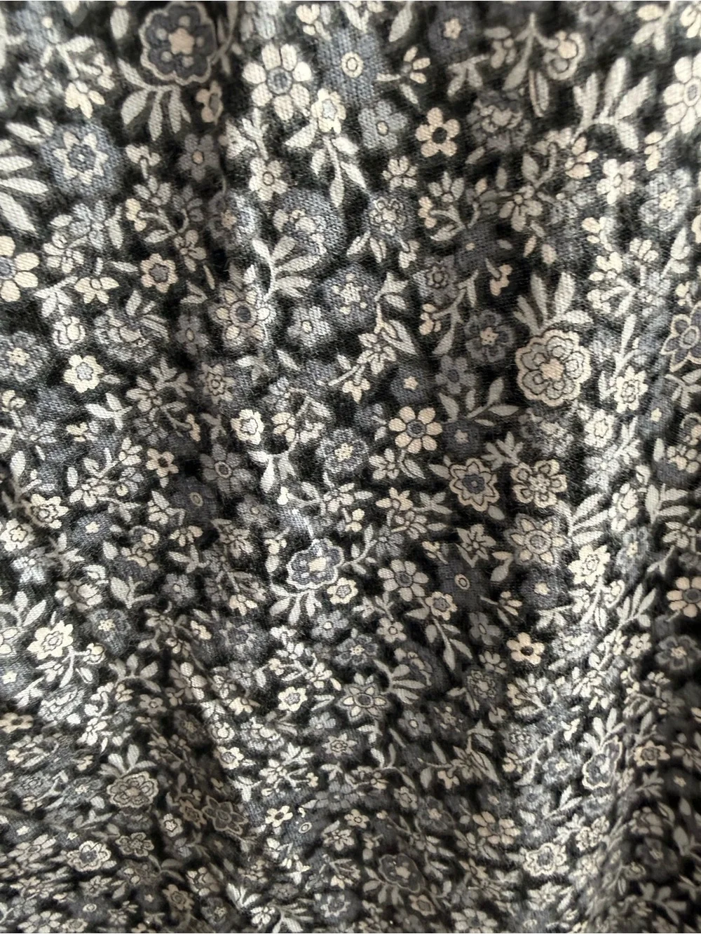 Michael Kors Floral Scoop-Neck top size large